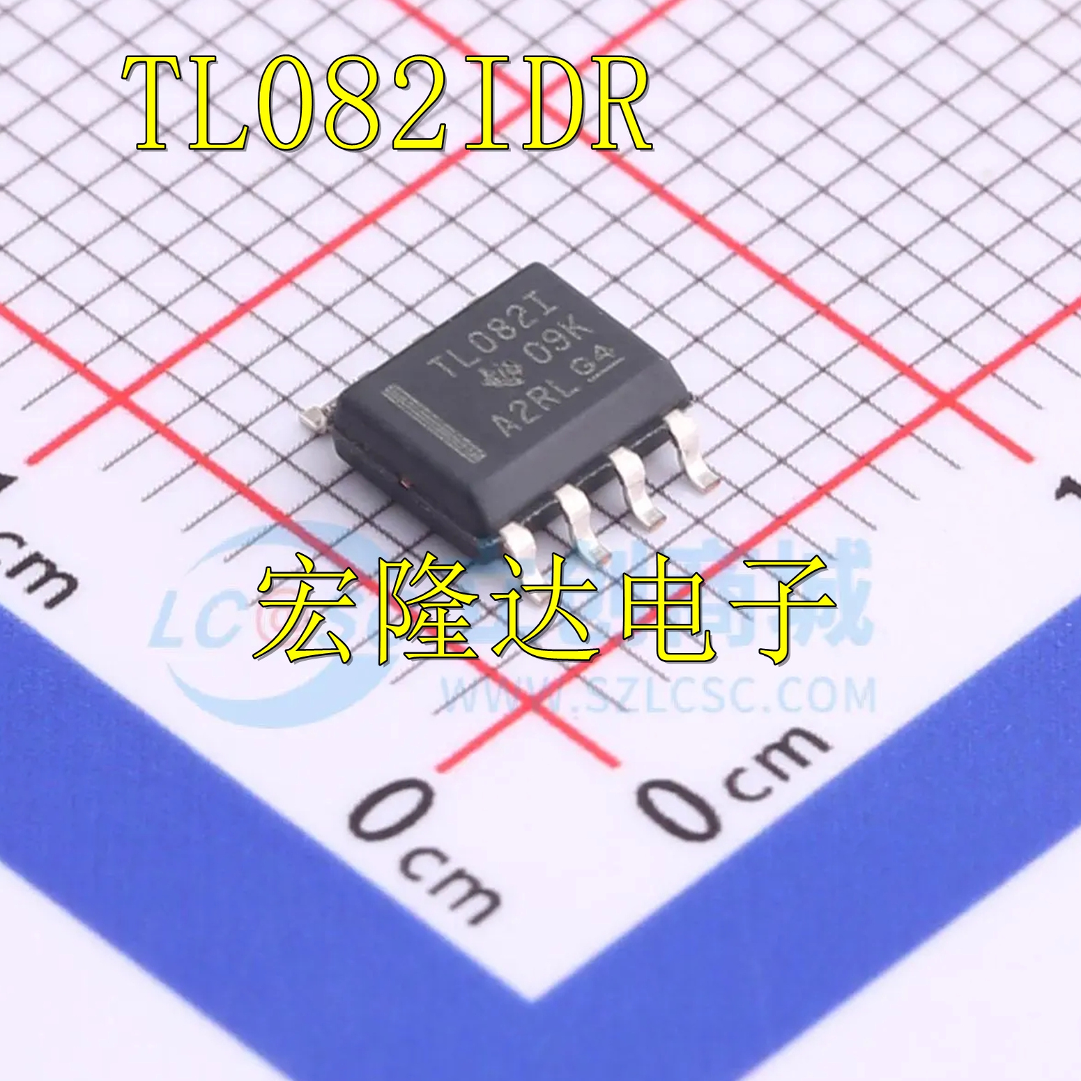 TL082IDR 原装正品 贴片 SOIC-8 双路运算放大器IC芯片 TL082I