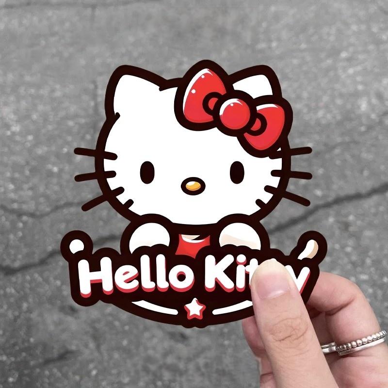 少女心HelloKitty凯蒂猫汽车贴纸