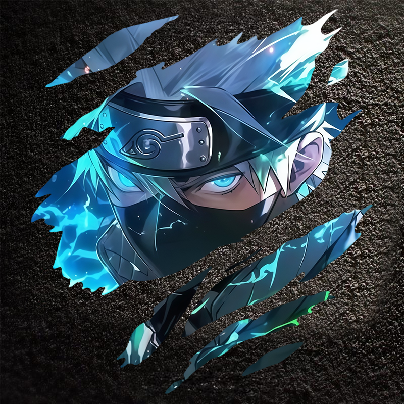 动漫火影忍者宇智波鼬撕裂汽车贴