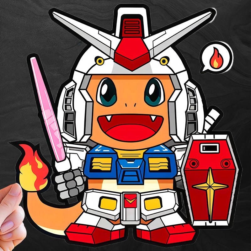 高达卡通动漫神奇宝贝装饰贴汽车三角窗贴纸防水个性车贴,汽车用品/电子/清洗/改装,汽车装饰贴/反光贴,淘宝优惠券,粉丝福利购,淘宝优惠卷