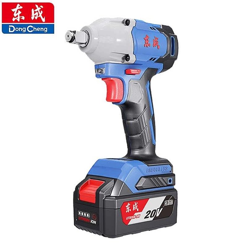 东成充电动扳手电风炮dcpb298无刷锂电板手东城架子工20v冲击扳手