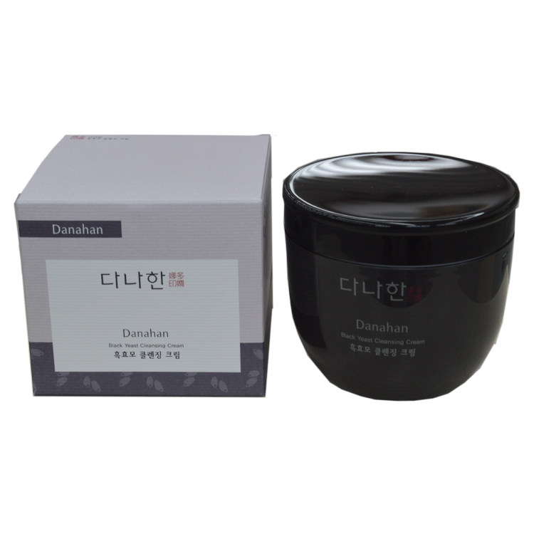 韩国Danahan多娜娴黑酵母柔润清洁霜温和卸妆膏深层清洁卸妆310ml