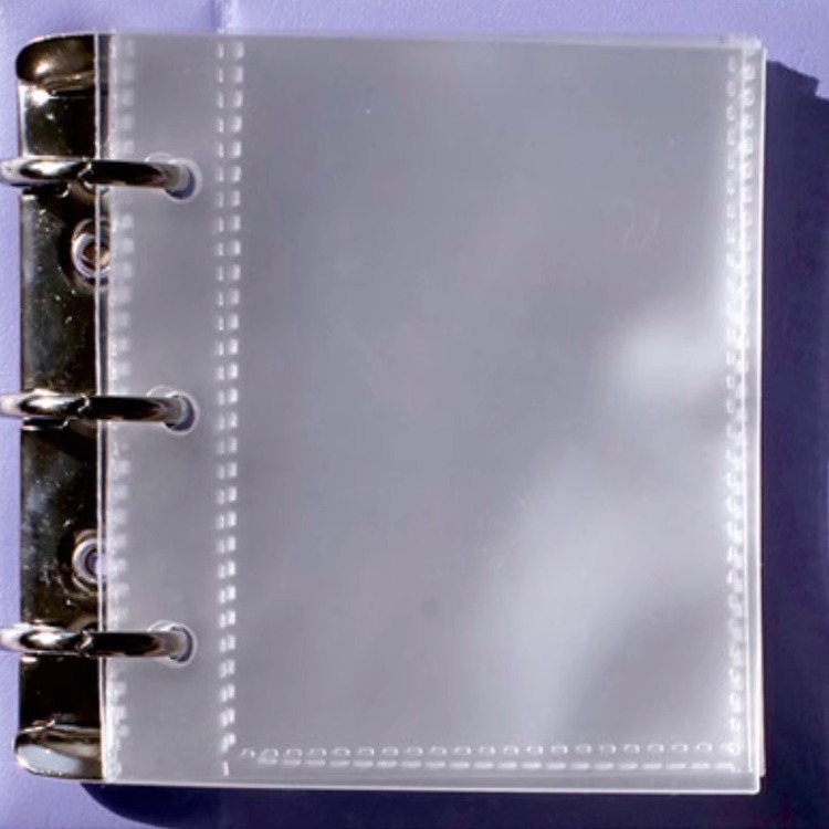 现货韩国beond三孔pvc活页收纳册替芯迷你宝丽来三寸卡册替芯15张