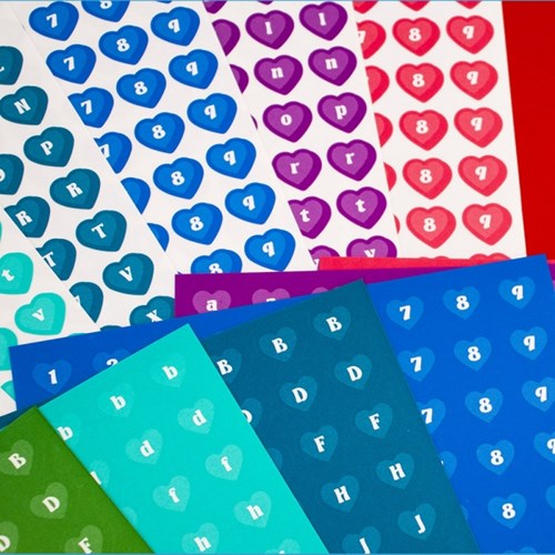 数字字母装饰贴纸diylucalab爱
