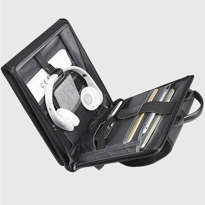 BANGE新款男双肩包防水商务通勤