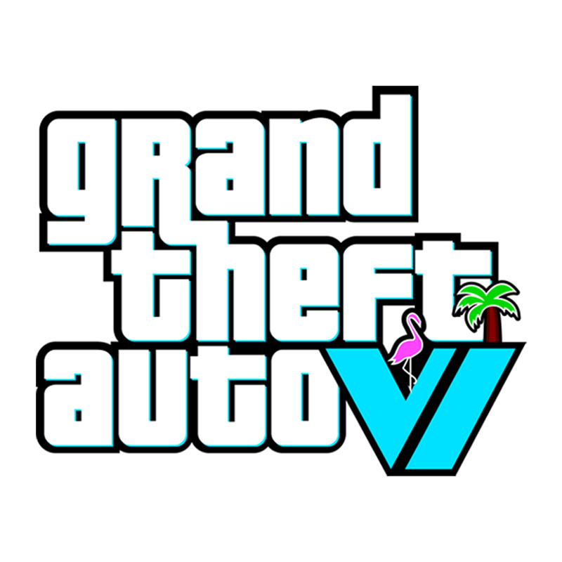 GTA6给他爱车贴R星猎车手游戏标志汽车贴纸摩托电动车改装反光贴