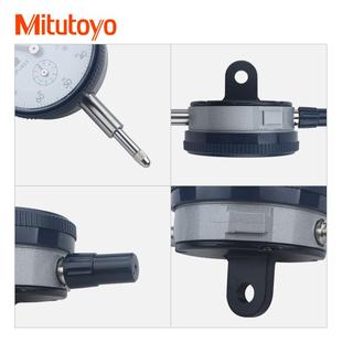 新款日本三丰百分表一套千分表指示表0-10百分表头高度规2046现货