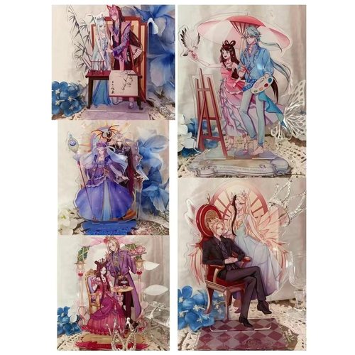 精灵梦立牌摆件情侣系列ins王默水王子叶罗丽时希黎灰冰公主颜爵