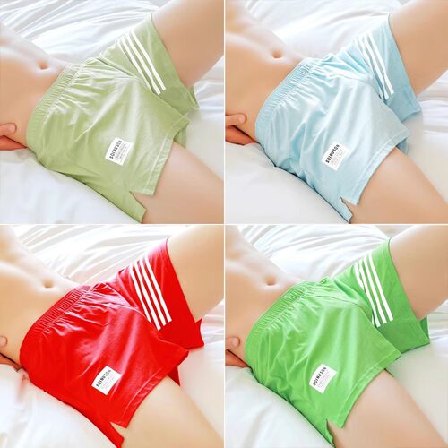 4条男士内裤纯棉透气舒适平角裤