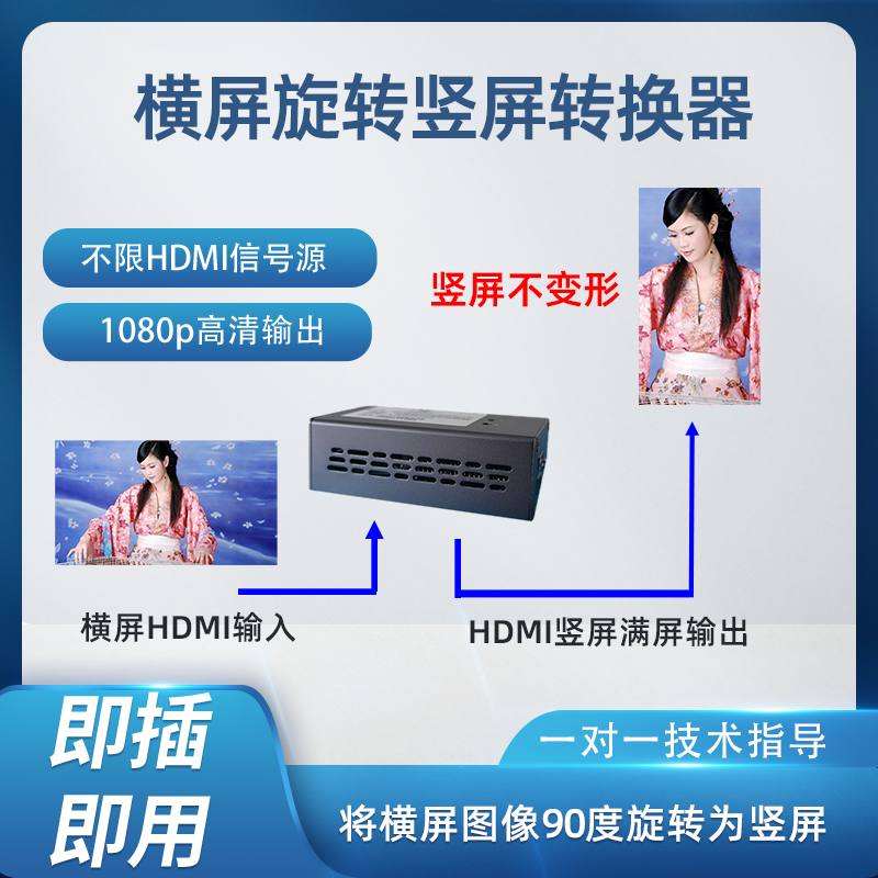 无人机mini5pro无损竖屏转换器