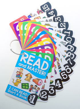 英语phonics英语闪卡 107 词根自然拼读 CVC儿童启蒙卡片教材教具