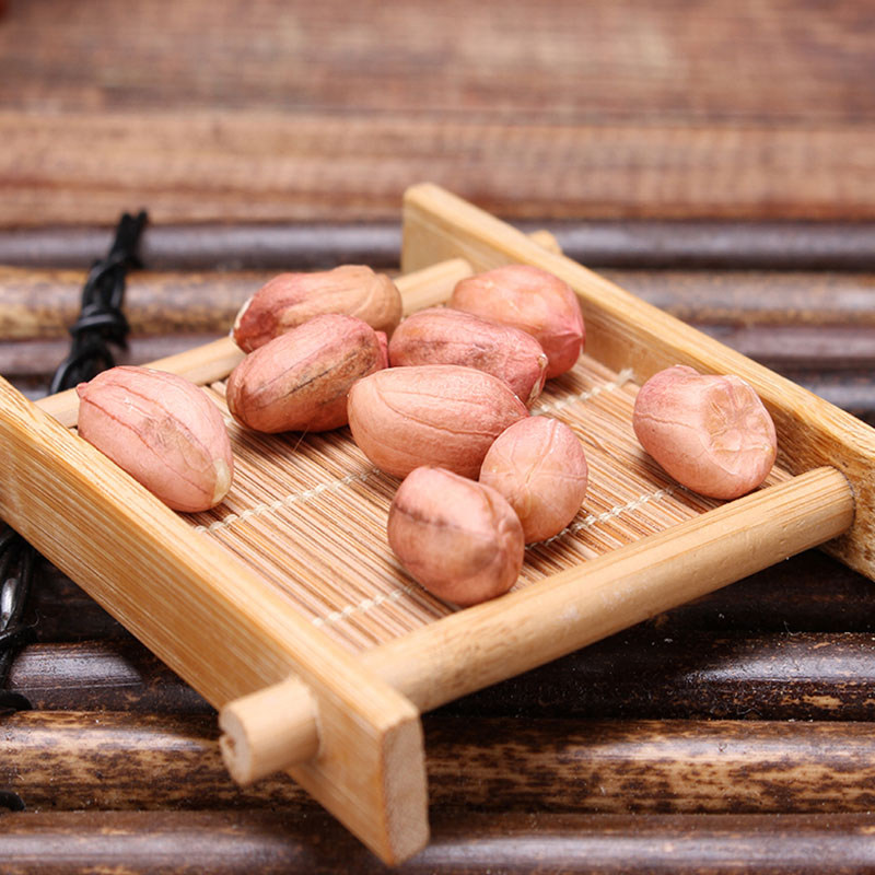 新鲜粉红皮生花生米装可做种子新货农家自产晒干不带壳榨油下酒菜