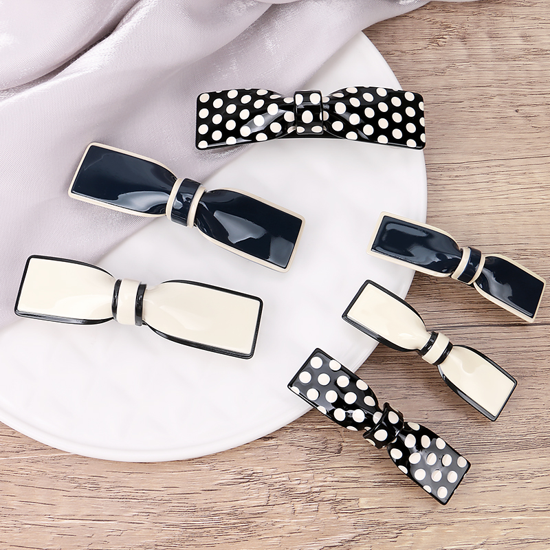 弹簧夹碎发侧边夹子一字小巧精致