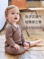 Nest Designs Детский летний лонгслив для новорожденных, пижама