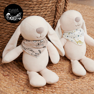 Nest 哄睡新生儿安抚玩偶婴儿玩具 Designs宝宝毛绒玩偶桑尼兔新品