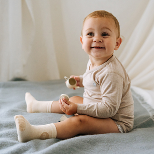 Nest Designs男女宝宝婴幼儿弹力棉袜子儿童袜可爱透气婴儿袜