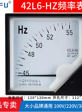 42L6-HZ指针式交流频率表45-55HZ