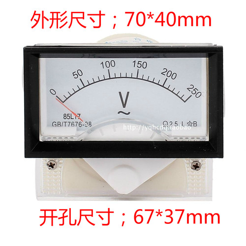 85L17型指针式交流电压表450V