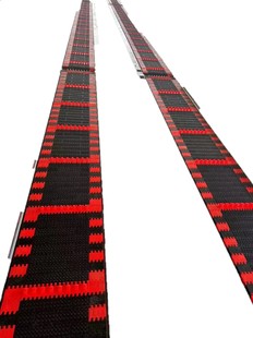 电脑洗车机专用塑料平板链 免维护最耐用链条 坦克链