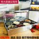 不锈钢特厚味箱加厚6味8味调味盒酒店饭店餐厅专用收纳调料盒带盖