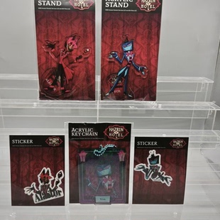 日版原袋地狱客栈 hazbinhotel 阿拉斯托 vox 路西法快闪限定立牌