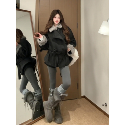 今年流行的爆款冬季厚外套呢大衣