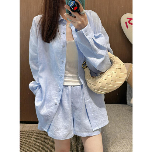 网红炸街小众气质休闲减龄两件套