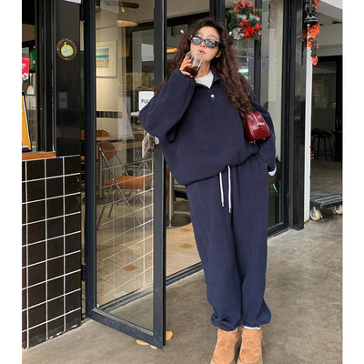 气质时髦减龄高级感休闲运动套装