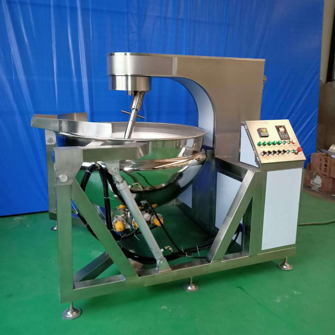 全自动蛋炒饭炒料机酱料炒锅行星炒菜锅商用大型炒菜锅