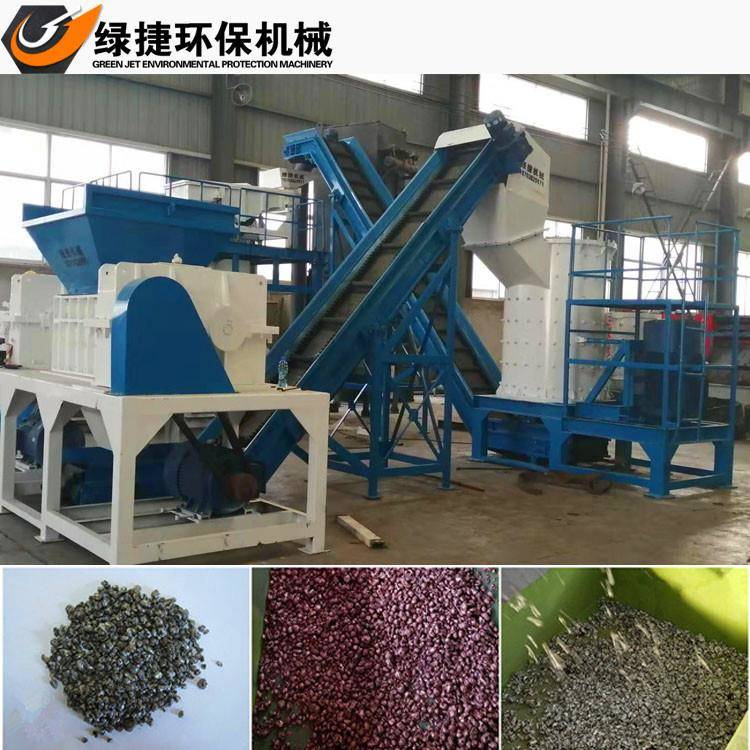 空调散热器铜管铝箔破碎分离设备铜铝水箱分离机时产1吨