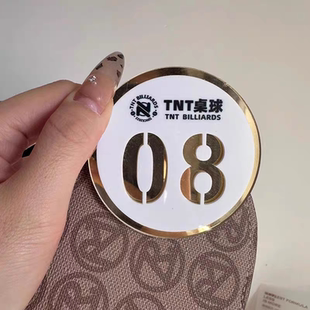 定制l台球助教工牌别针磁铁号胸牌桌球厅室俱乐部初级中级腰牌ogo