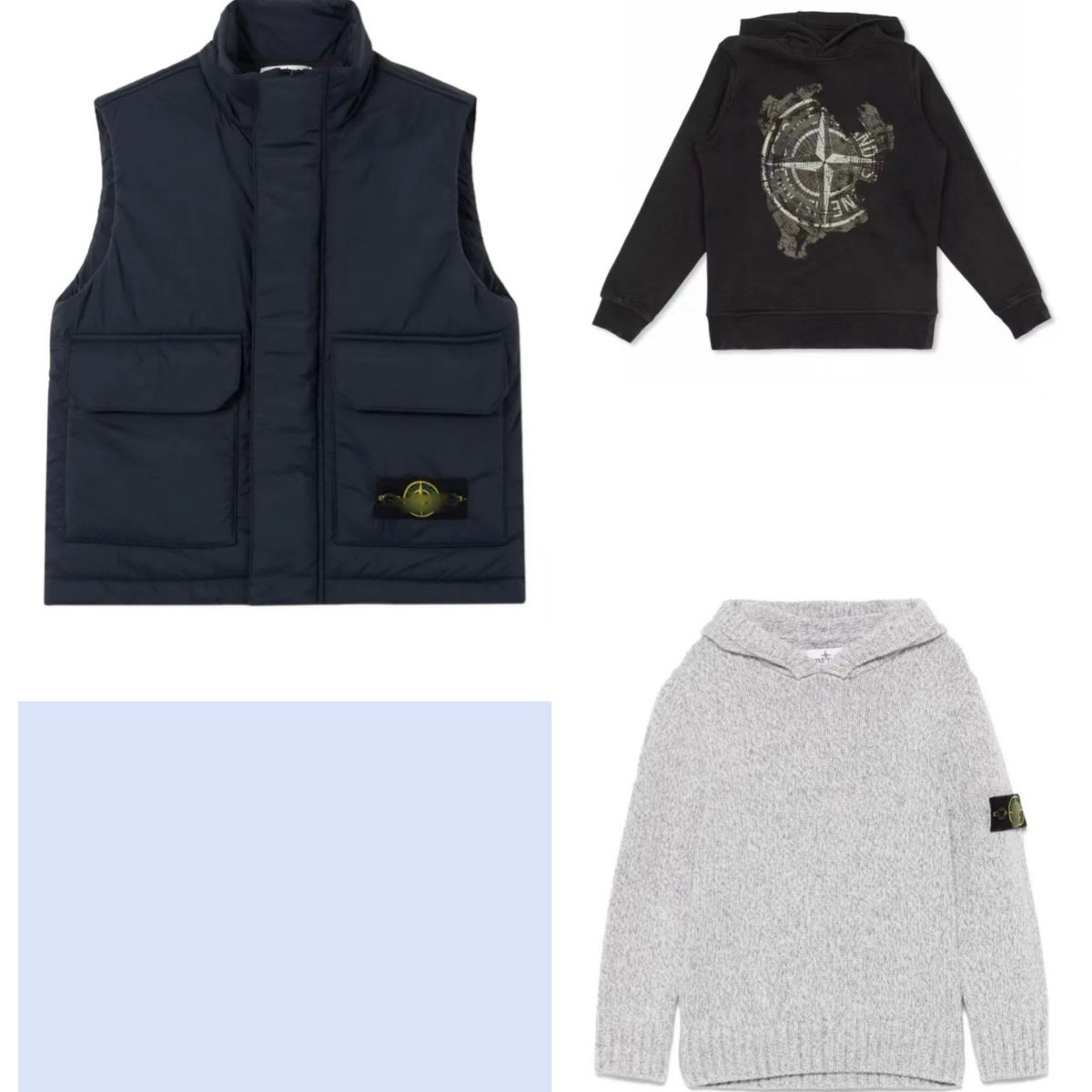 ST 石头 25新款 男女童 夹棉马甲 毛衣 带帽卫衣,童装/婴儿装/亲子装,卫衣/绒衫,淘宝优惠券,粉丝福利购,淘宝优惠卷