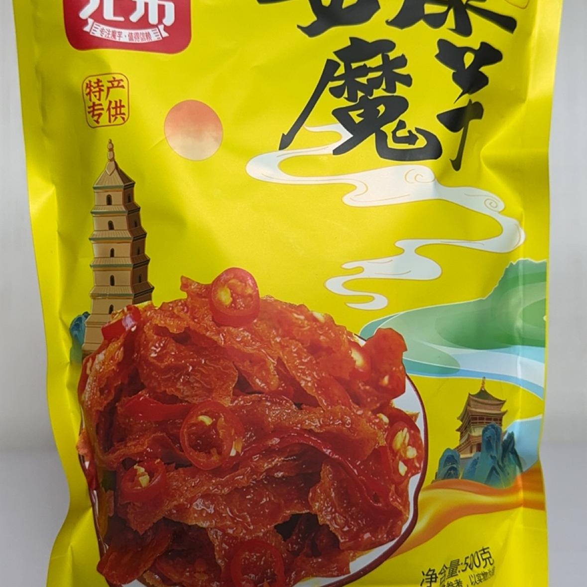 陕西特产即食零食陕南安康魔芋兄弟有嚼劲毛肚雪魔芋干魔芋爽素食