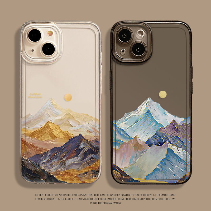 全系苹果手机透明创意风景