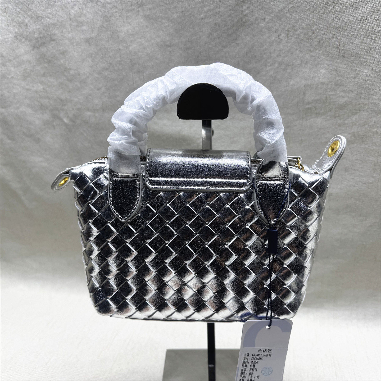 comely/康莉正品撤柜百搭大气单肩斜挎女包新款合成革编制手提包,箱包皮具/热销女包/男包,小方包,淘宝优惠券,粉丝福利购,淘宝优惠卷