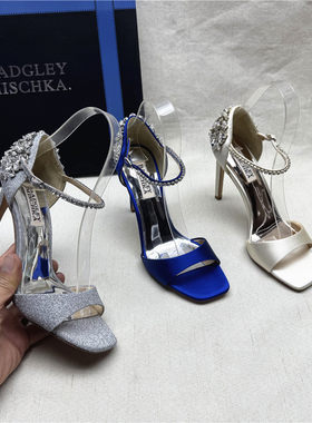 BadgleyMischka撤柜正品婚宴鞋