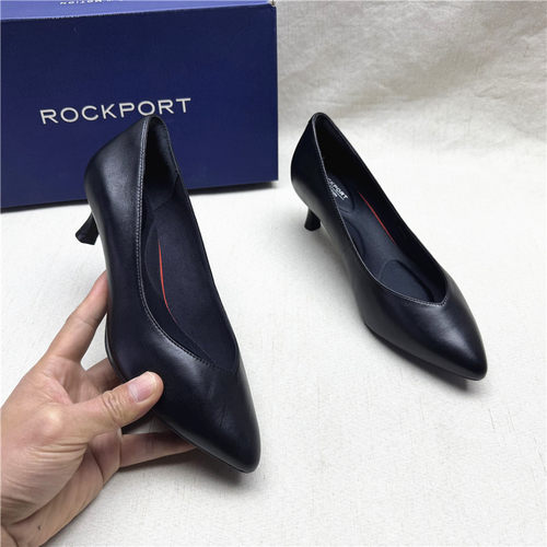 Rockport/乐步真皮记忆脚垫单鞋