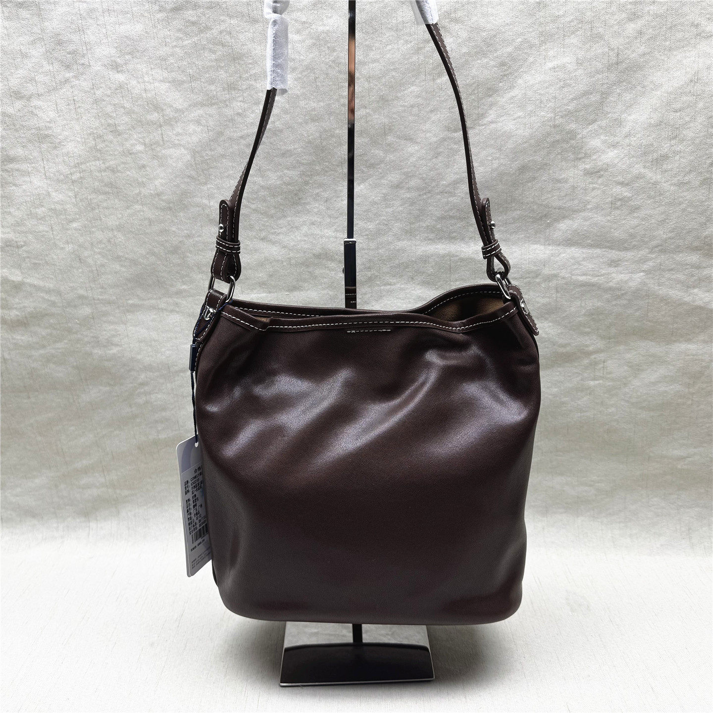 comely/康莉正品撤柜百搭时尚单肩斜挎水桶包女春秋新款牛剖层包,箱包皮具/热销女包/男包,水桶包,淘宝优惠券,粉丝福利购,淘宝优惠卷