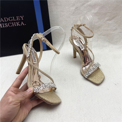 BadgleyMischka撤柜正品婚宴鞋