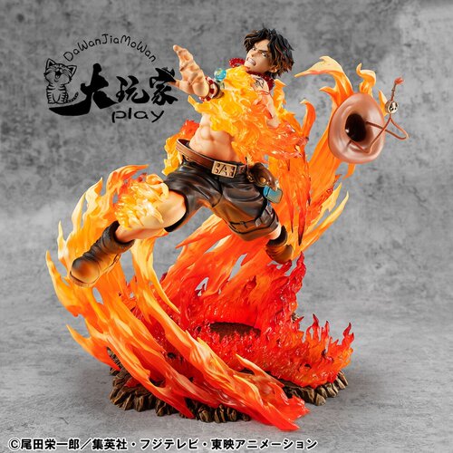 【大玩家模玩】Megahouse 海贼王 POPMAX 炎帝 艾斯 15周年 再版