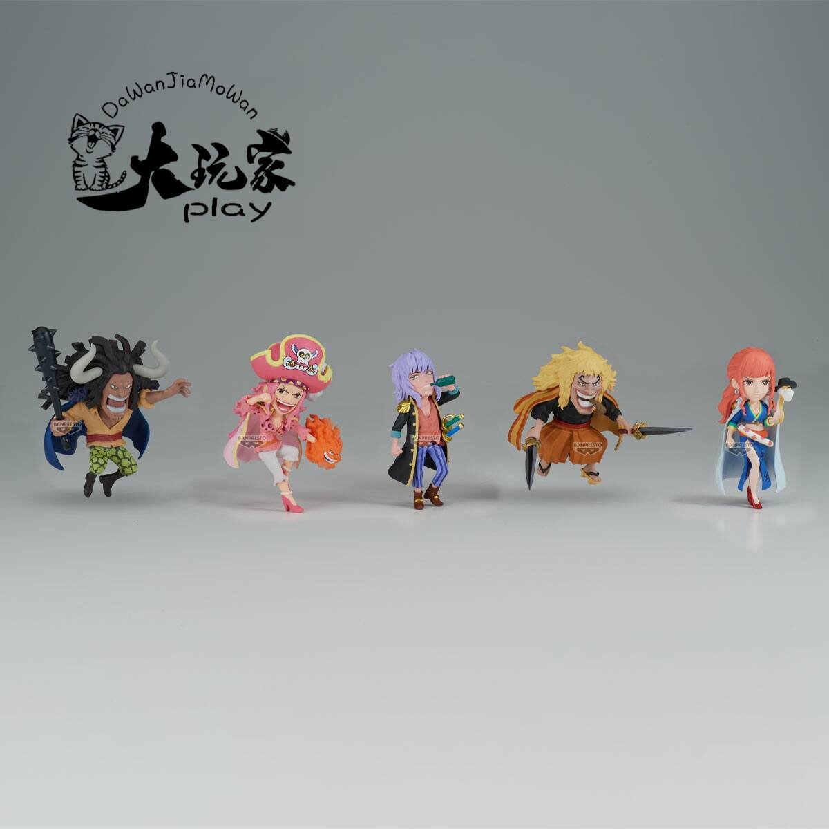 【大玩家模玩】万代 海贼王 WCF 神之谷事件 V2 凯多 金狮子 大妈