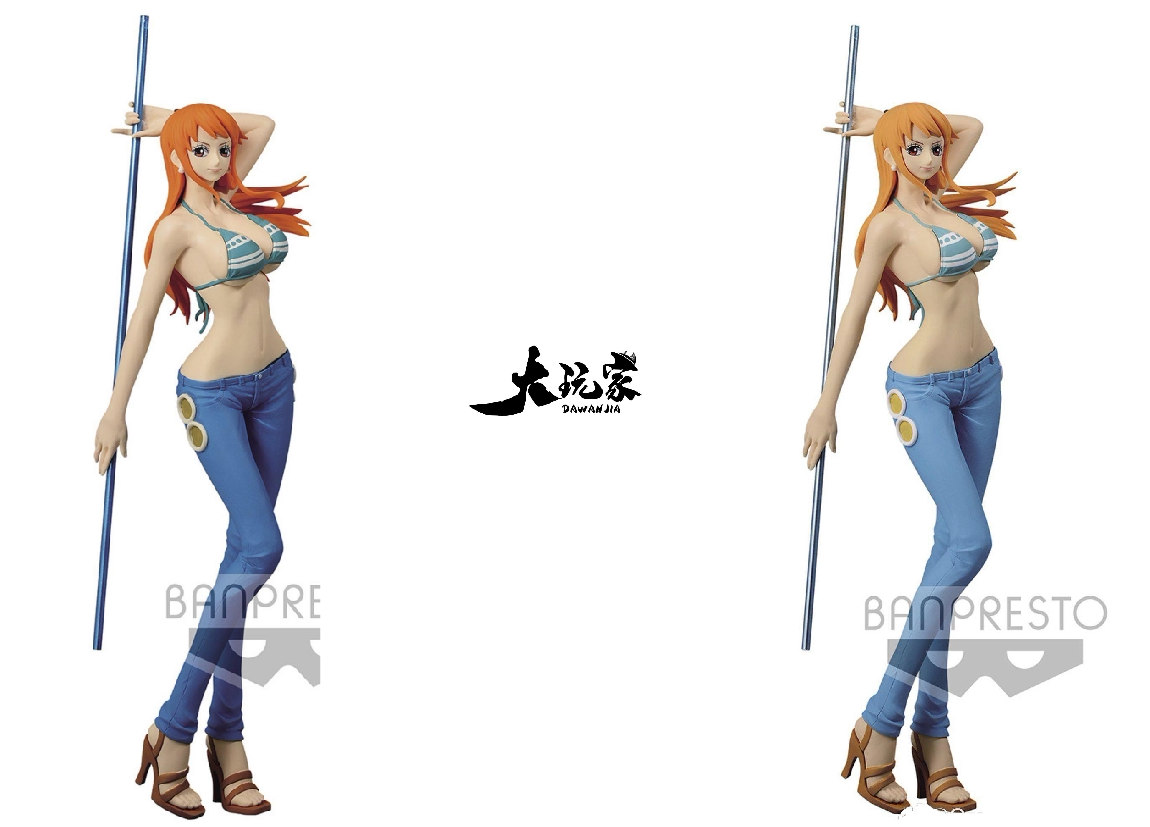 【大玩家模玩】现货 海贼王 闪耀魅力 娜美 天候棒a款原色b款异色