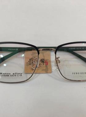哥拓普眼镜架 levelnine/合金板材复古潮流文艺眼镜框 LV-83488