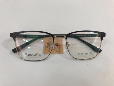 哥拓普眼镜架 levelnine/合金板材复古潮流文艺眼镜框 LV-83488