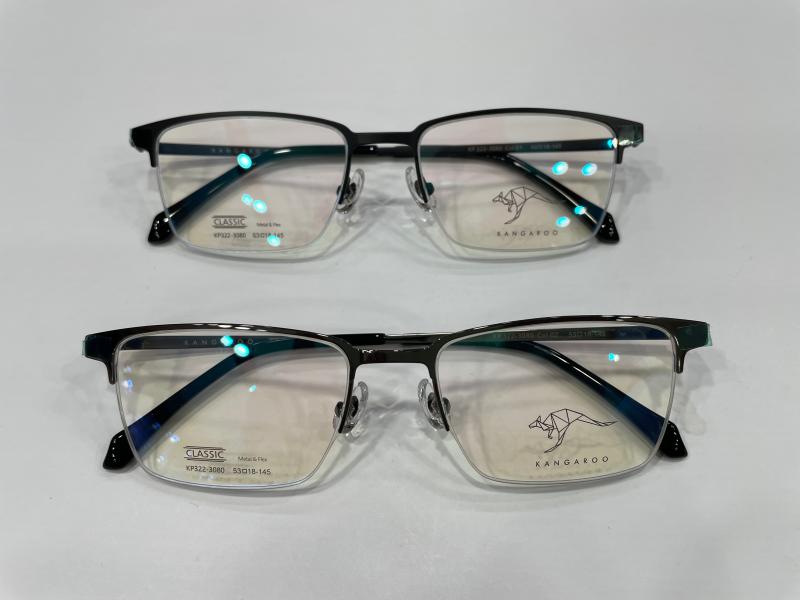 袋鼠眼镜架 近视偏光太阳镜夜视镜3D夹片多功能眼镜框 KP322-3080