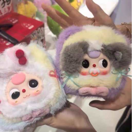 娃三岁毛绒首饰盒盲盒手办摆件