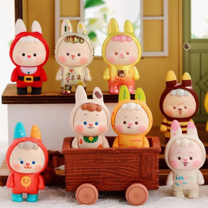 不二出发系列萌粒盲盒摆件礼物女