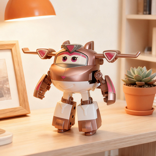 超级飞侠变形机器人玩具儿童益智变形奇奇玩具超级飞侠玩具金小薇