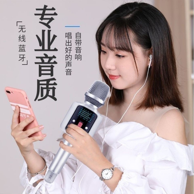 权盟 R2新款炫声麦直播话筒音响一体手机蓝牙家用户外k歌神器