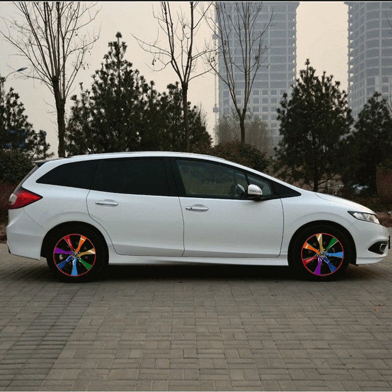 专用于杰德 c款 轮毂贴纸 车轮改装电镀擦痕保护膜
